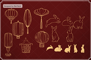 Chinese and Lotus NHD03, a Brush Add-On by Nan'Heidi (Thumbnail 5 of 8)
