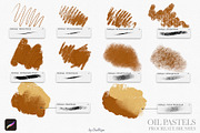 Oil Pastels Procreate Brushes, a Brush Add-On by owlasya (Thumbnail 3 of 8)