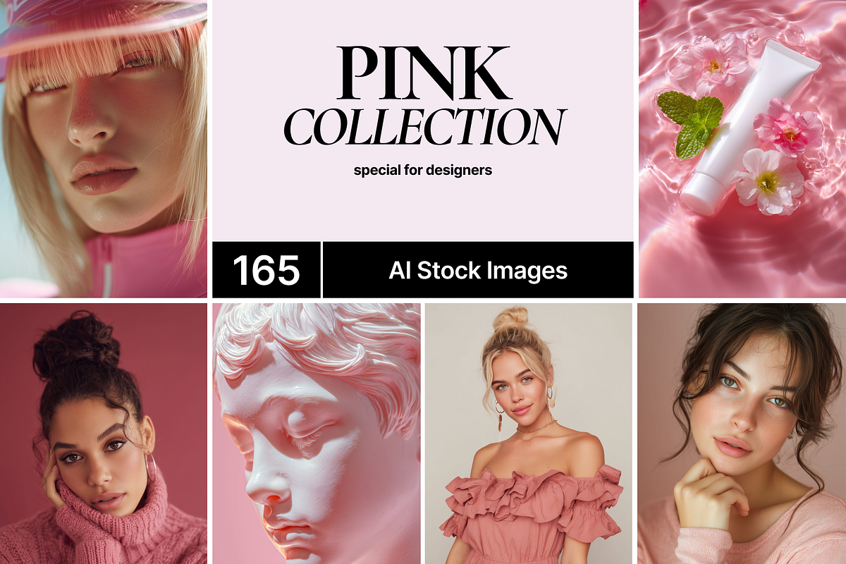 165 Pink Fashion Stock Images, a Beauty & Fashion Photo by Welovegraphics (Photo 1 of 10)