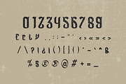Noxfreatus - Blackletter Display, a Blackletter Font by Dhabee (Thumbnail 2 of 15)