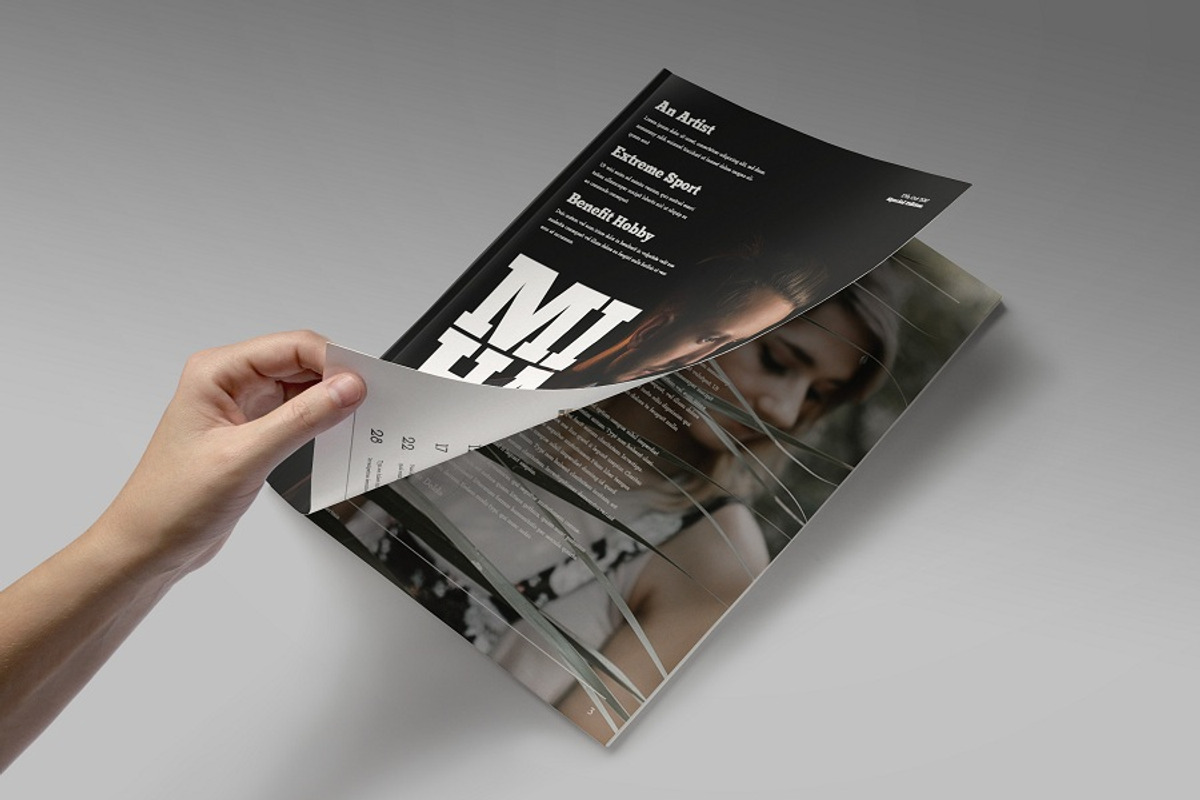 Mihawk Magazine (2017 Edition), a Magazine Template by Bokuto (Photo 3 of 18)