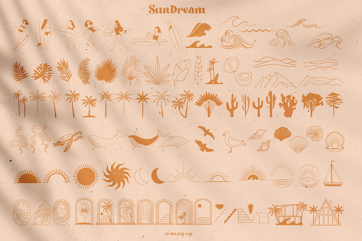 Sun Dream Logotype, a Branding & Logo Template by Mio Buono (Photo 11 of 13)