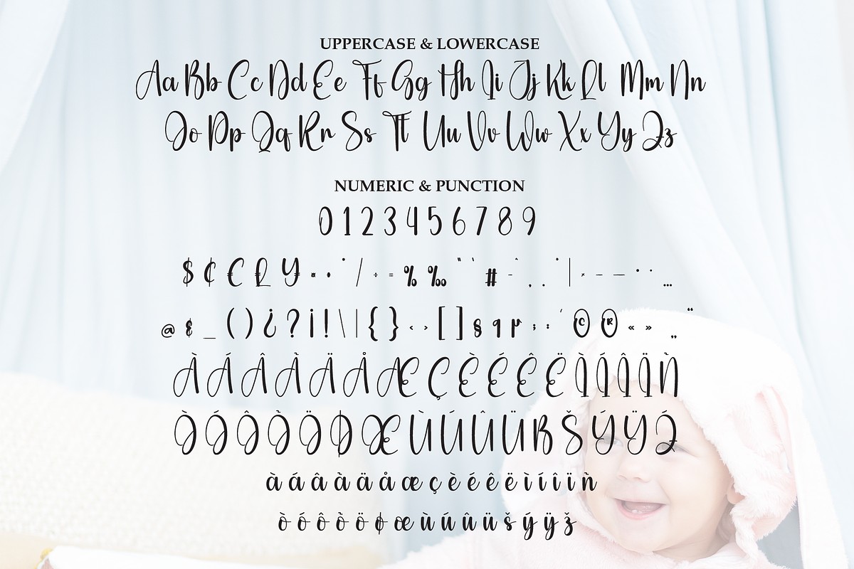 babycute | Script Font, a Handwritten Font by Scratchones (Photo 7 of 9)