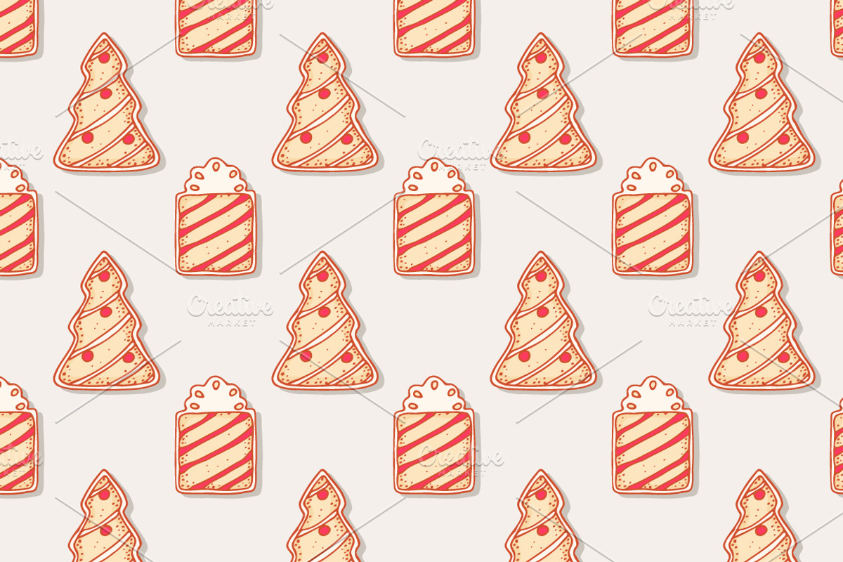 Vector cookies set + bonus, a Decorative Illustration by Zhemchuzhina (Photo 6 of 11)