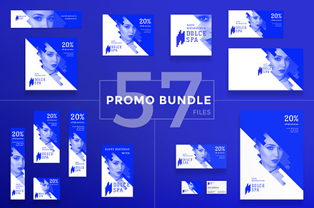Promo Bundle | Dolce Spa, a Poster Template by Amber Graphics