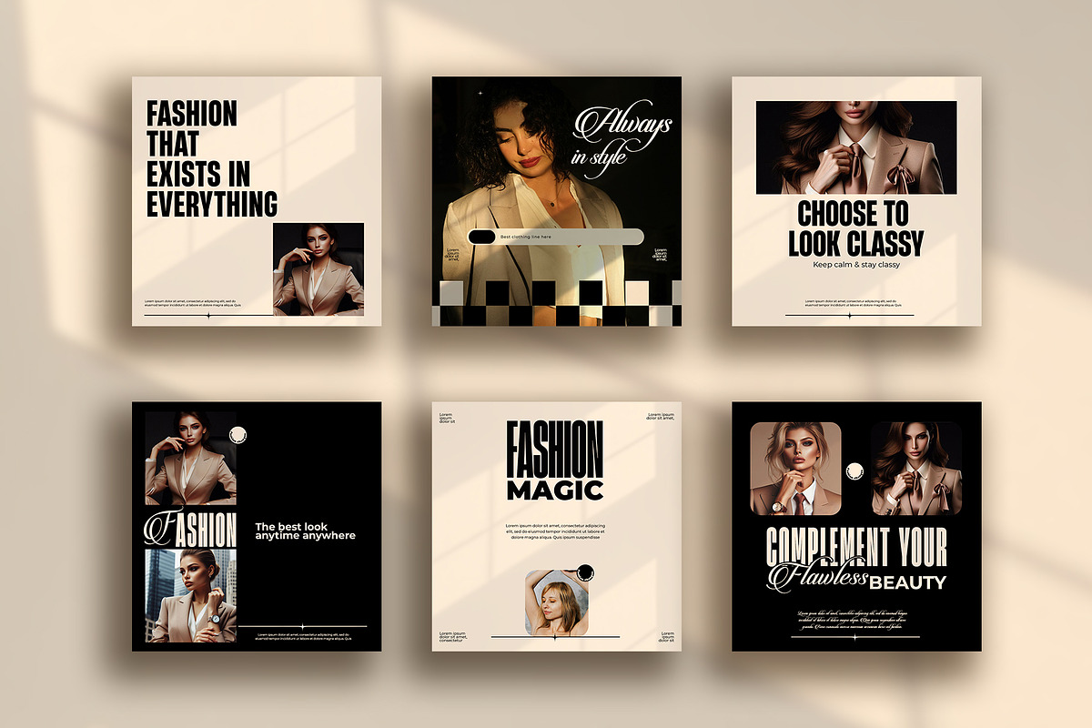 fashion social media post design, a Social Media Template by graphic bakers (Photo 3 of 3)