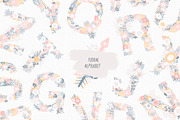 It's a Girl Unicorns and flowers, an Animal Illustration by tatiletters (Thumbnail 5 of 8)