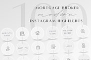 100 Mortgage Broker Highlight Covers, a Social Media Template by ZoaniDesign (Thumbnail 1 of 9)