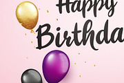 bright happy birthday card, a Decorative Illustration by Black White Mouse Design (Thumbnail 3 of 3)