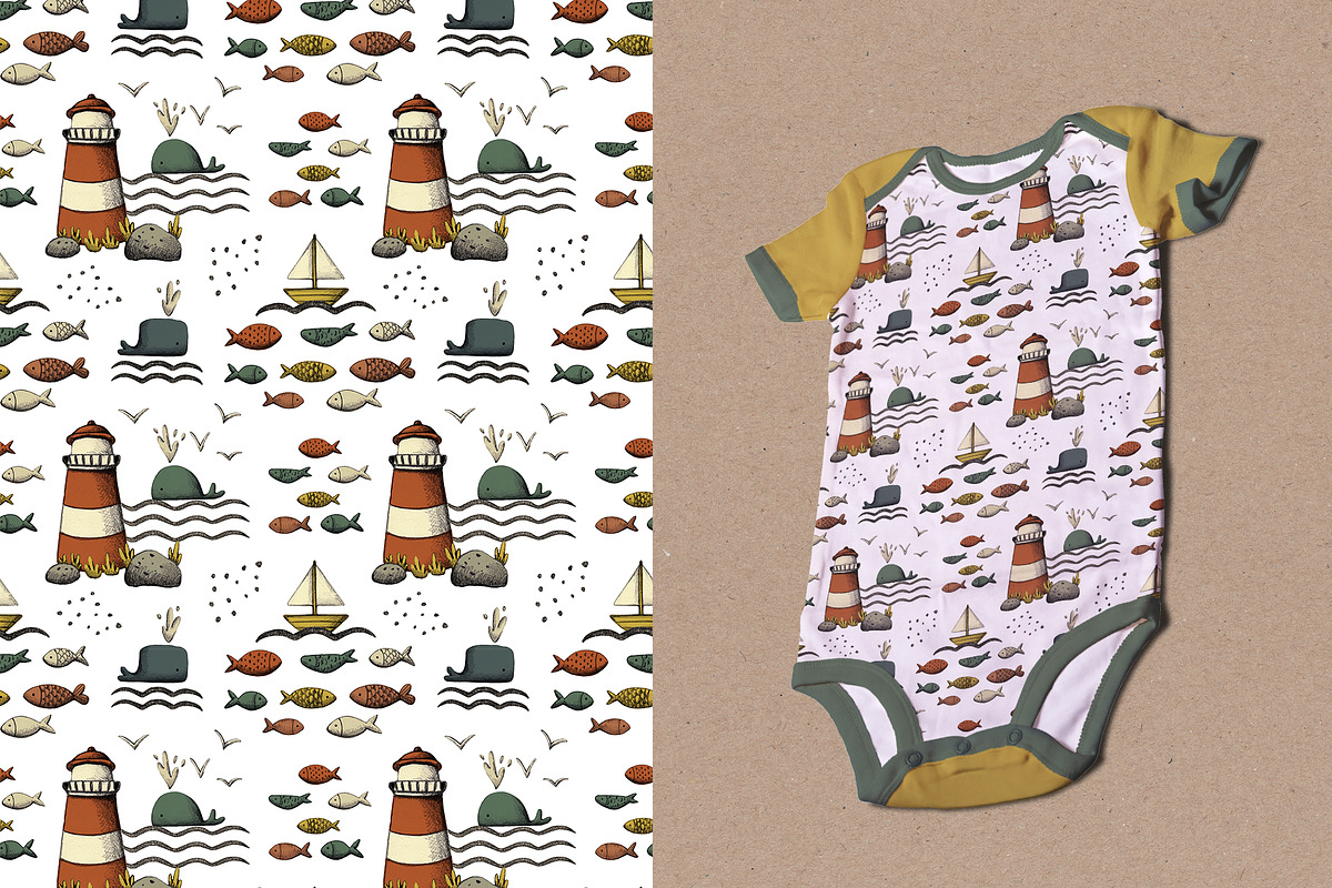 Ocean Underwater and Shore Clipart, an Illustration by LukaJreym (Photo 8 of 10)