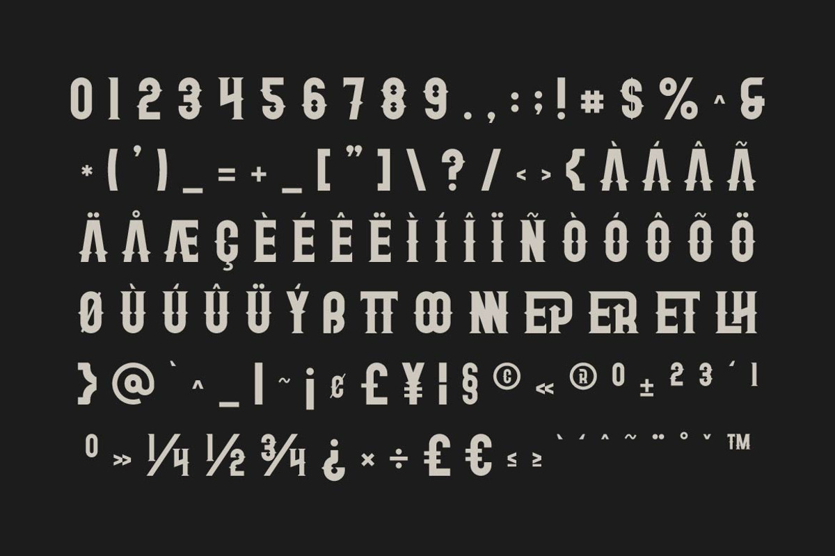 Qosta – Vintage Retro Display Font, a Blackletter Font by Artiveko (Photo 5 of 7)