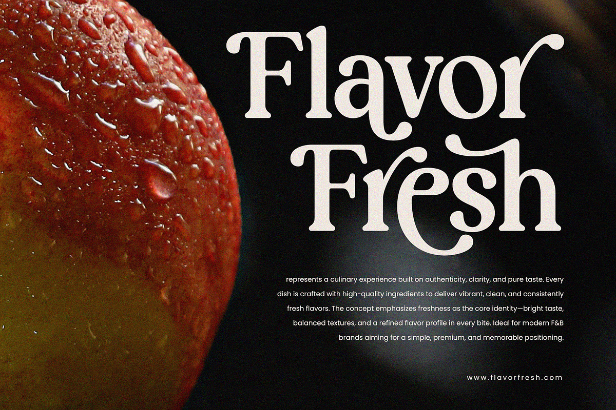 Grove Peach | Modern Retro Serif, a Serif Font by Typoraith Co (Photo 5 of 10)