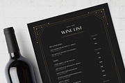 Wine List Template, a Flyer Template by BrandPacks (Thumbnail 4 of 5)