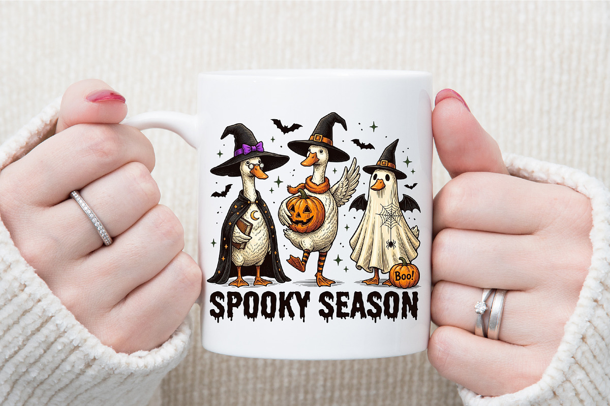 Funny Goose Halloween-Goose, a Work Illustration by Sublimation Artist (Photo 7 of 9)