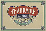 Three Horse Typeface, a Serif Font by alit design (Thumbnail 20 of 20)