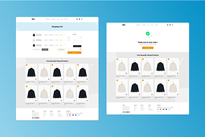 E-commerce Website UI Kit