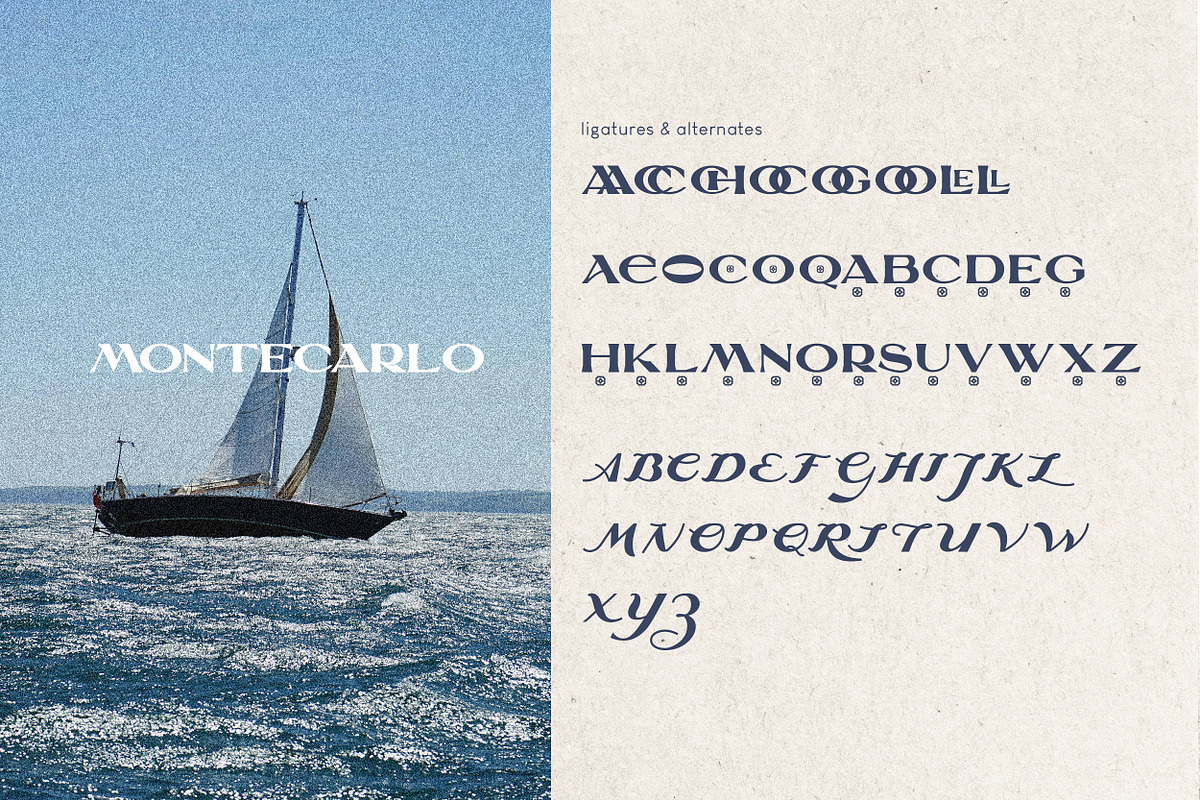 EL MOLACO Display Font, a Serif Font by Hishand Studio (Photo 2 of 10)