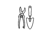 50 Professional Garden Shears Vector, an Illustration by hafijul (Thumbnail 3 of 51)