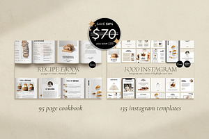 2in1 Cookbook Food Instagram Pack