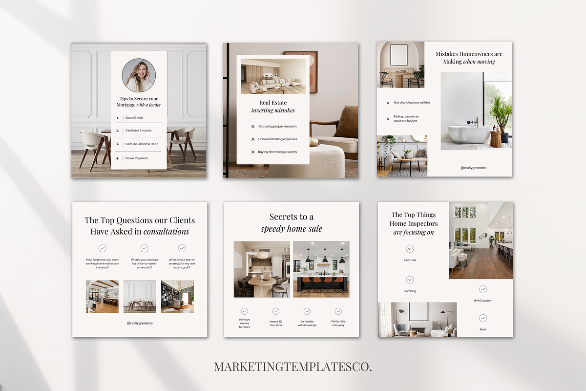 April Real Estate Posts with Caption, a Social Media Template by Marketing Templates Co. (Photo 6 of 18)