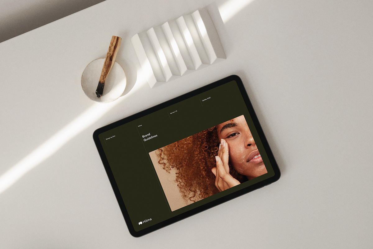 Hilma · Brand Guidelines, a Brochure Template by Esla Studio (Photo 9 of 14)