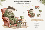 The Christmas town, an Animal Illustration by Mimomy (Thumbnail 9 of 14)