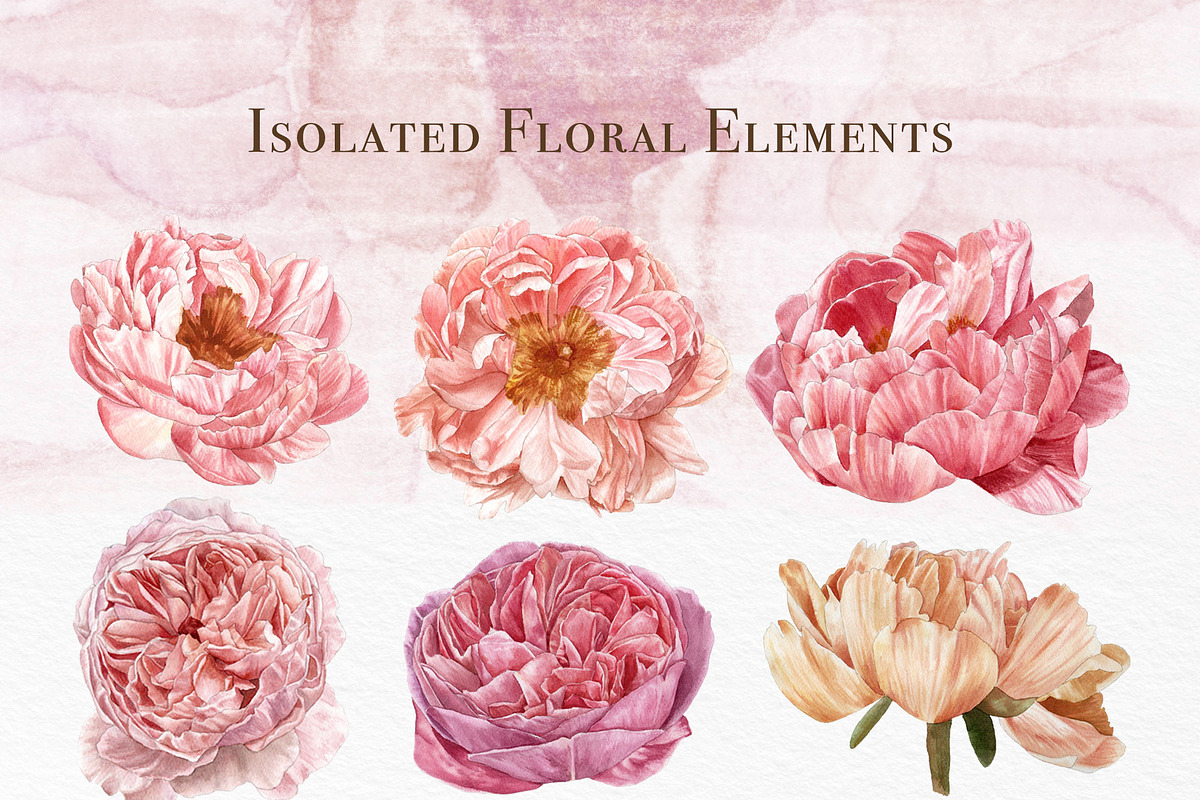 Elegant Florals Bundle 60% OFF, a Person Illustration by May • SHO (Photo 21 of 26)