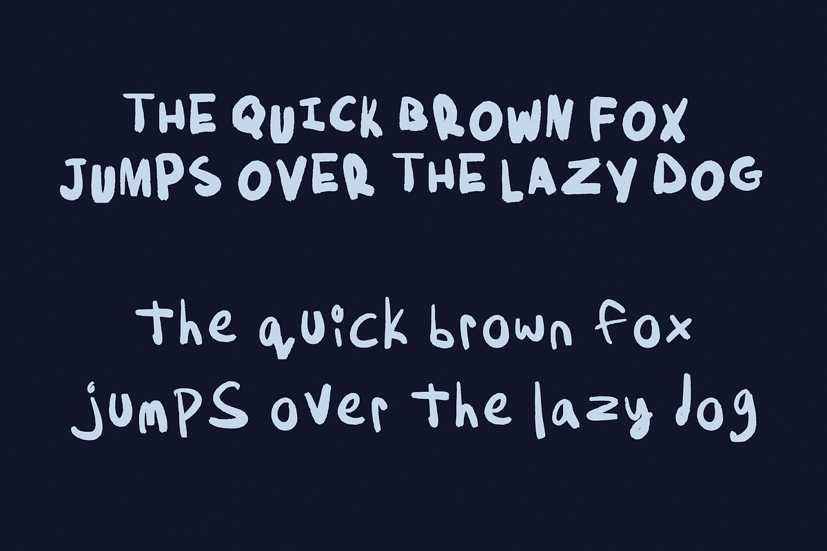 FUZZMONSTER HANDWRITTEN FONT, a Font by pinkdrinksoul (Photo 2 of 2)