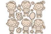 Laser cut SVG files for kids, an Object Graphic by Bubert Art (Thumbnail 1 of 7)
