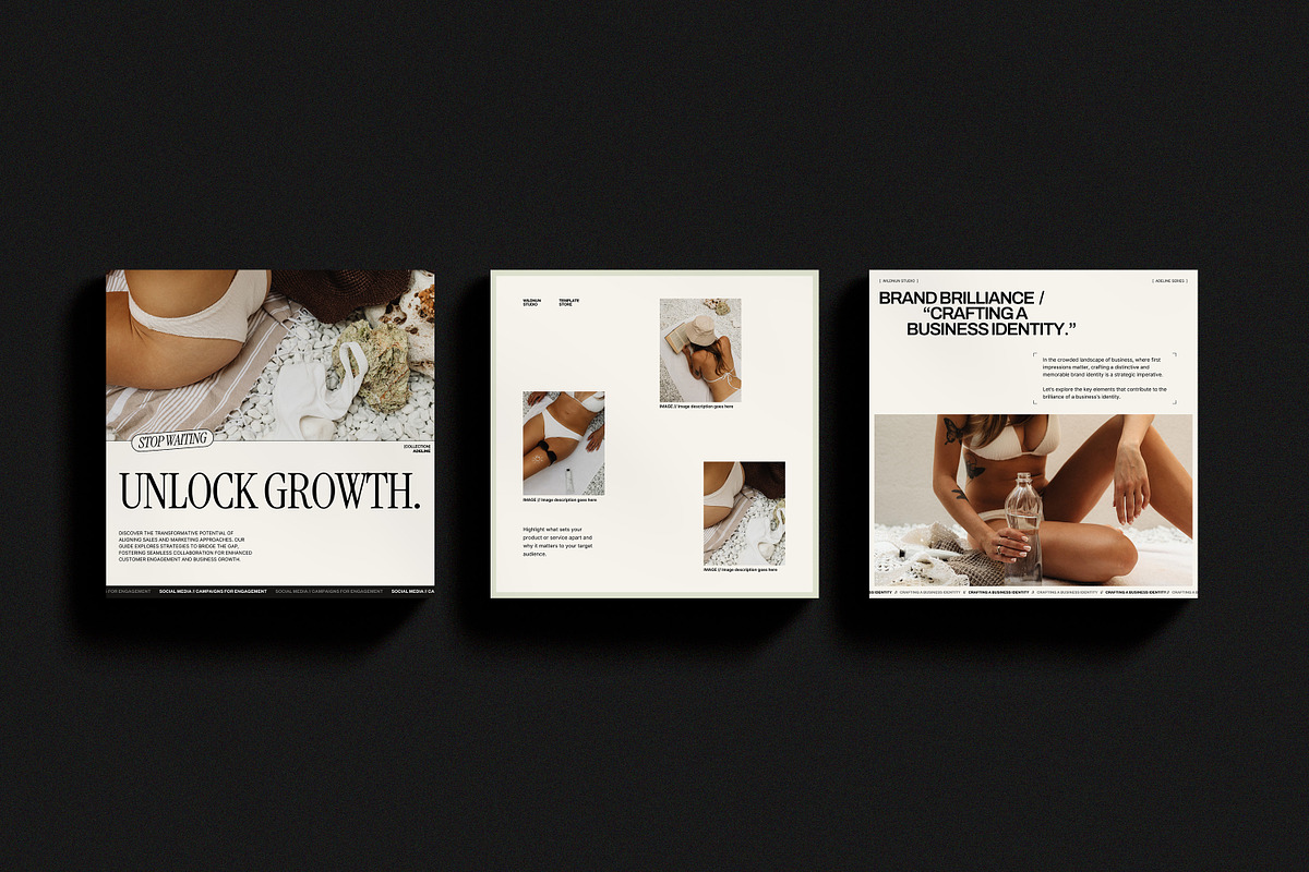 ADE / Social Media Kit (II), a Social Media Template by Wildnun Studio (Photo 6 of 23)