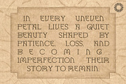 Thane Lantera - Old Press Print, a Serif Font by Setara Langit CreativeStd (Thumbnail 5 of 14)