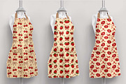 Retro Fruit Pinup Seamless Patterns, a Pattern Graphic by one-touch (Thumbnail 5 of 17)