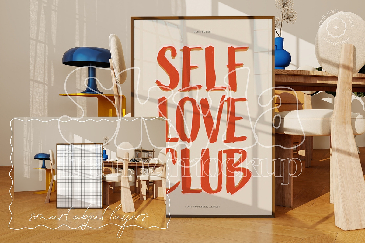 SKYLA | Colorful frame mockup bundle, a Household Mockup by SoleilHomeMockups (Photo 6 of 15)