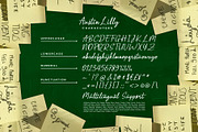 Austin Lilly / Organic Handwritten, a Handwritten Font by Java pep (Thumbnail 15 of 15)