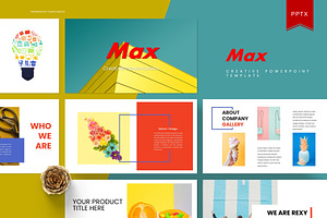 Max Creative Powerpoint Template, a Presentation Template by Fortyone
