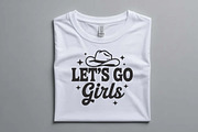 Let’s Go Girls Cowboy Hat Embroidery, an Illustration by Purpose Ekbal (Thumbnail 2 of 3)