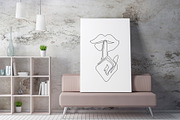 One Line Art Print, a Healthcare Illustration by Anastasiia_Dzhioeva (Thumbnail 2 of 5)