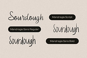Mandragia Handcrafted Script, a Script Font by Littlehand (Thumbnail 5 of 9)