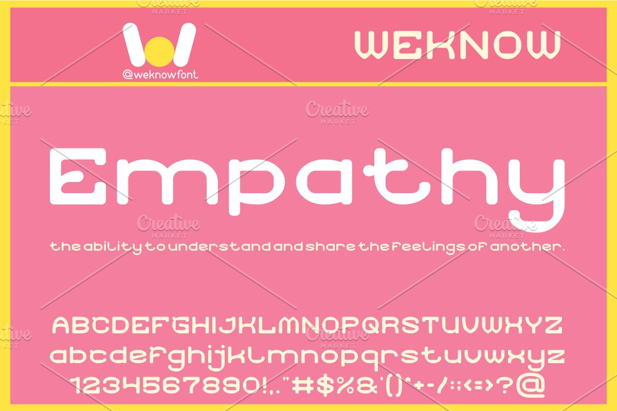 Empathy font