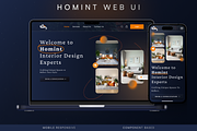 Interior Design Website & Mobile App, an UI Kit Template by Sufian Masood (Thumbnail 1 of 6)