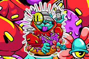 CALMLY, a Work Illustration by Behold creative supply (Thumbnail 2 of 3)