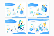 Isometric Illustrations Bundle, an iPhone Mockup by Boyko Pictures (Thumbnail 8 of 9)
