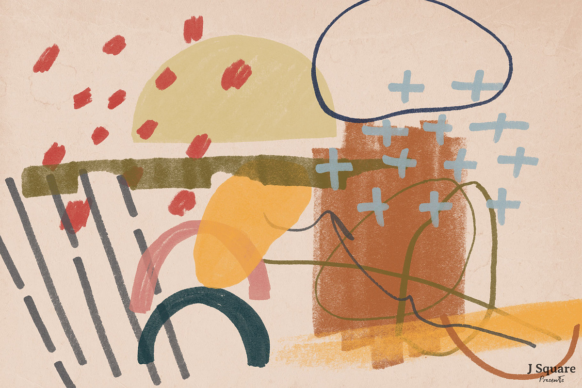 Abstract Art Generator- PSD Brushes, a Brush Add-On by JSquarePresents (Photo 9 of 14)
