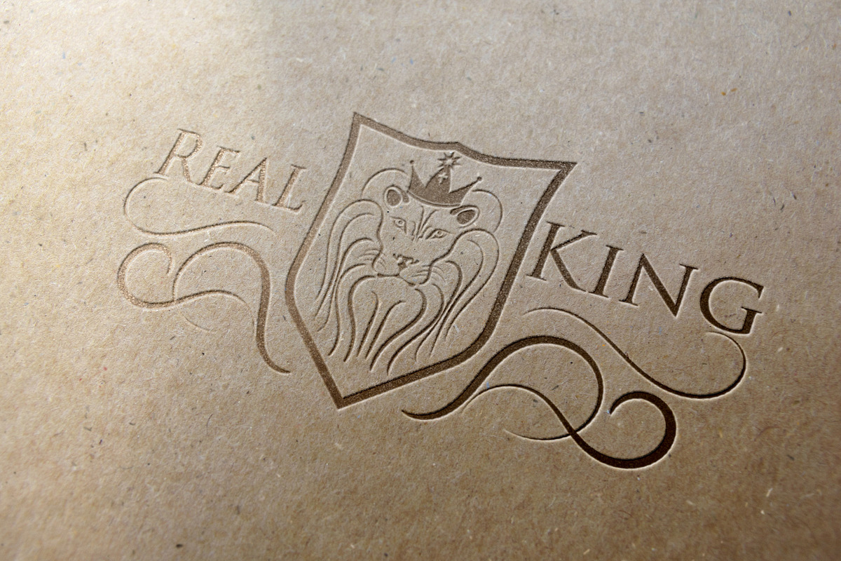 Real King Logo, a Branding & Logo Template by conac.danbogdan (Photo 3 of 3)