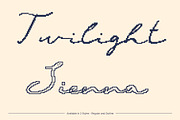 CS Bonjour Pixel, a Script Font by Craft Supply Co. (Thumbnail 4 of 8)