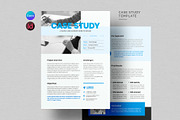 Case Study Flyer | Canva & InDesign, a Flyer Template by HiveArts (Thumbnail 1 of 3)