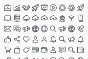 Bundles Remote Outline Icons, an Outline Icon by adenpinkstore (Thumbnail 14 of 18)