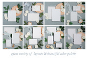 French Blue Linen Mockups, a Photo by BlueHarborPaperie (Thumbnail 2 of 9)