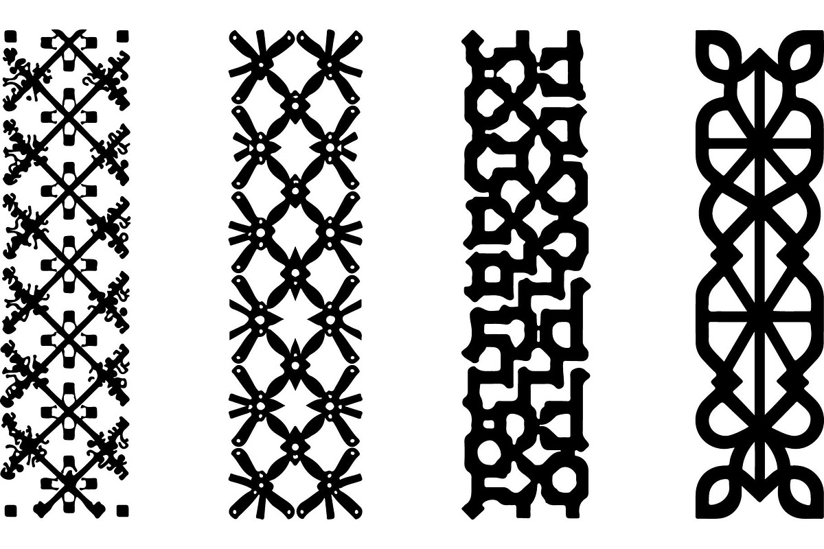 Geometric Pattern Panel Set, an Object Graphic by abu67222 (Photo 2 of 13)