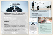 Stock Photography Casting Template, a Templates & Theme by The Labs & Co. (Thumbnail 3 of 4)